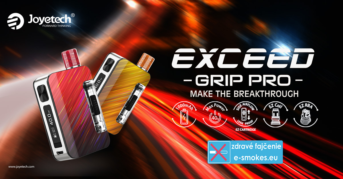 Joyetech Exceed Grip PRO EZ cartridge 2,6ml 0,4ohm