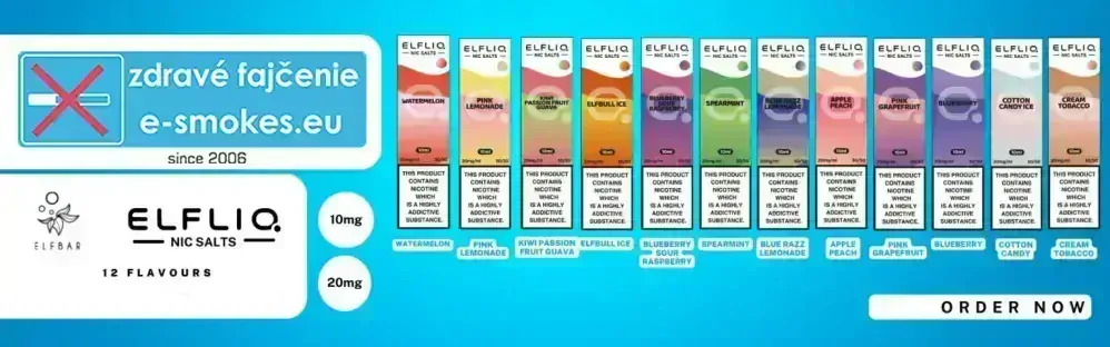 Liquid ELFLIQ Nic SALT Apple Peach 10ml - 20mg 