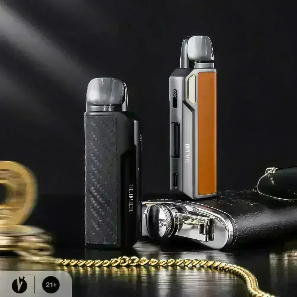 Lost Vape Thelema Elite 40 Pod 1400mAh Blue Carbon