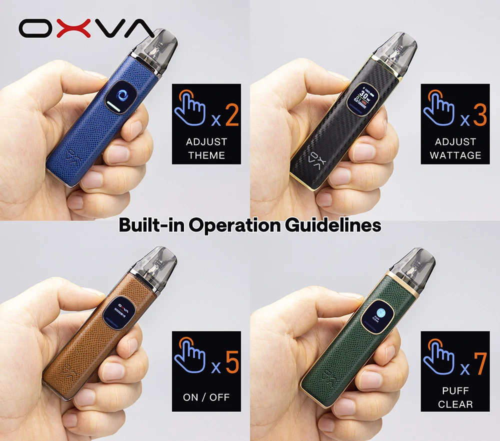 OXVA Xlim Pro 2 Pod Kit 1300 mAh Blue Python 1 ks