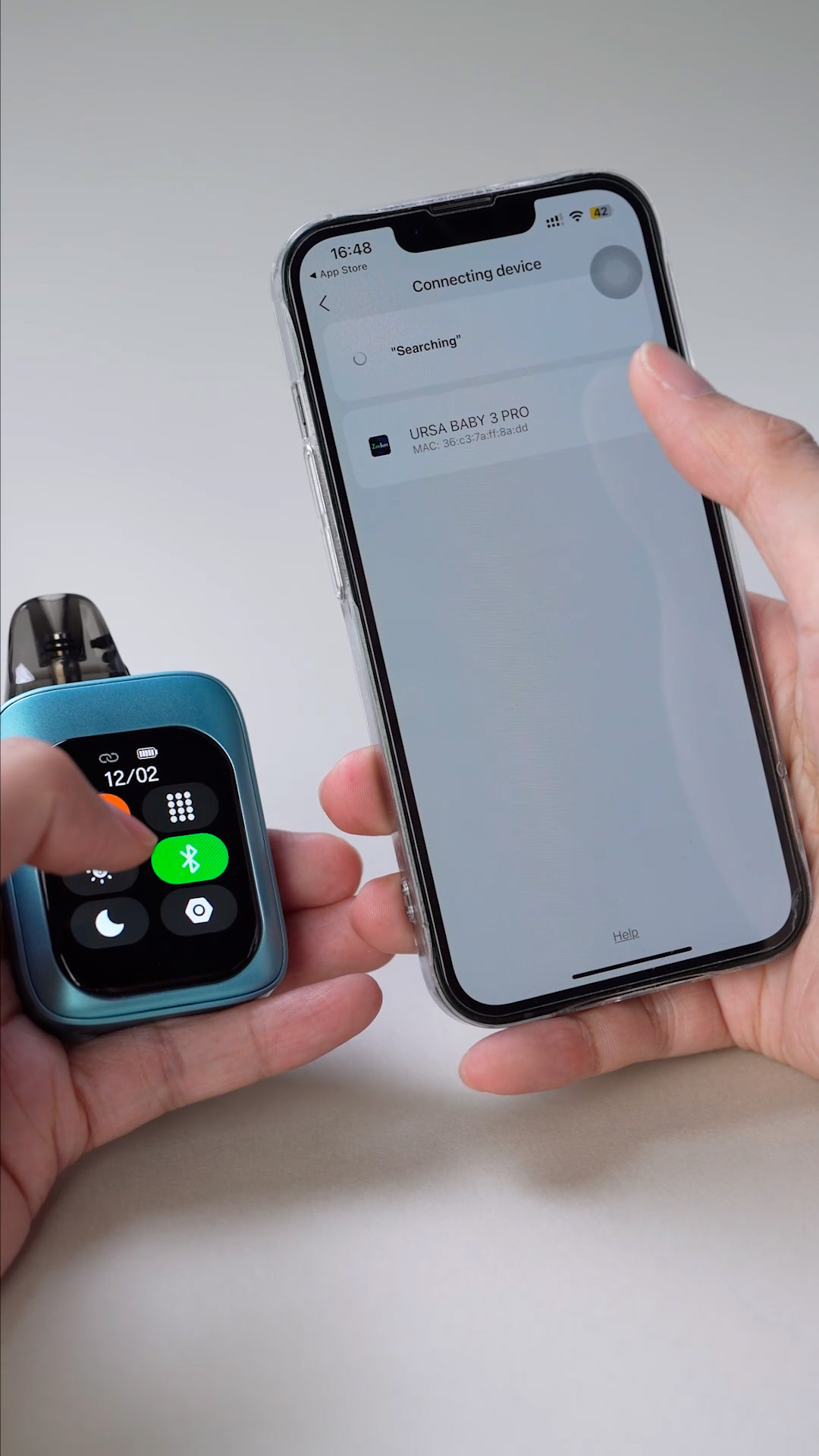 Lost Vape URSA Baby 3 Pro Pod 1300mAh Black Carbon
