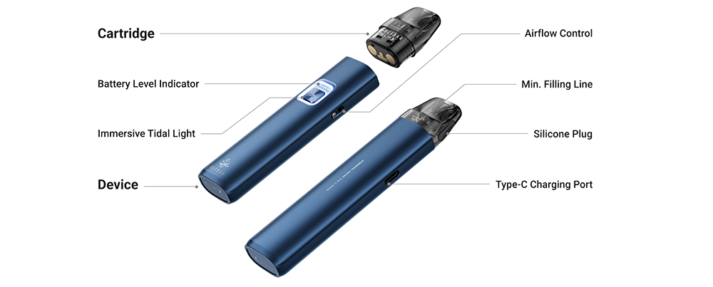 Elf Bar ELFX 2 1700mAh Ocean Blue