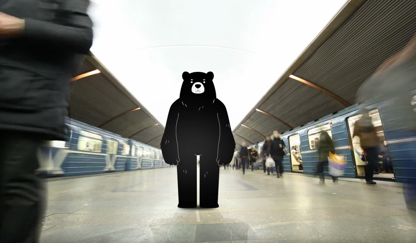 e-liquid Go Bears Frux Jablko a Mäta 10ml - 20mg