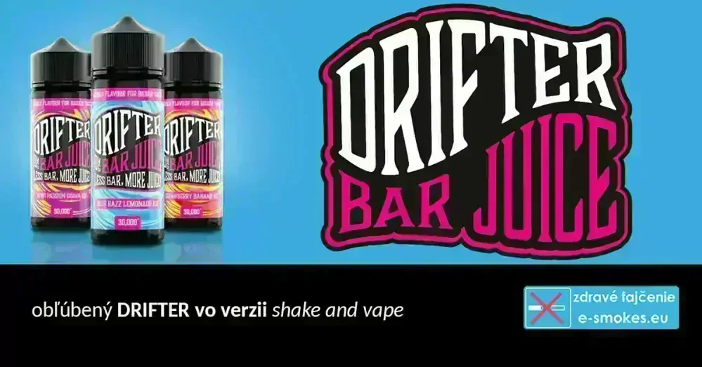Juice Sauz DRIFTER Shake & Vape Blueberry Bubblegum 16ml
