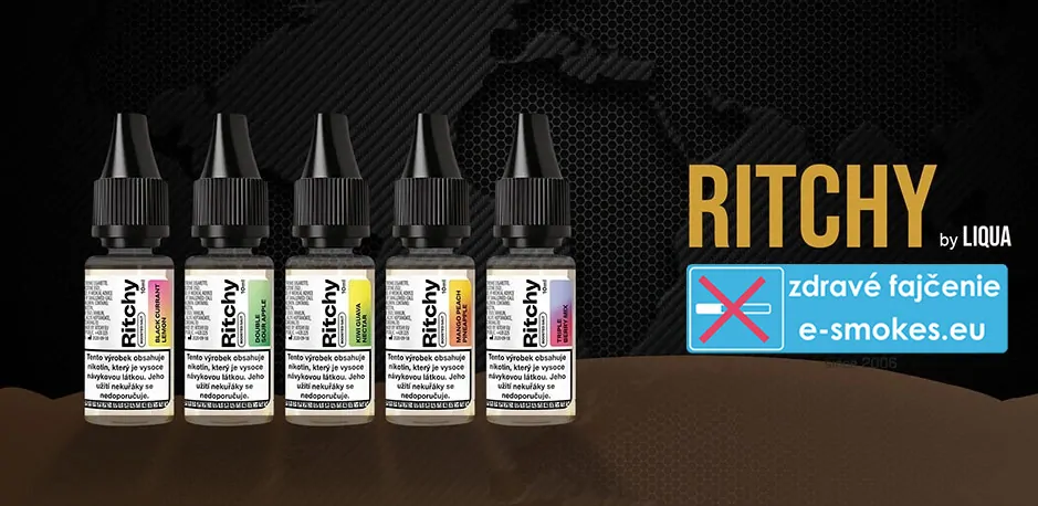 Ritchy Salt Honey Tobacco 10 ml 10 mg