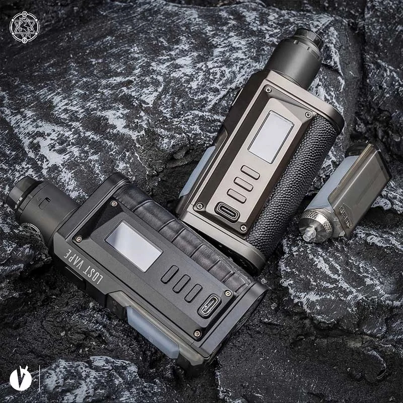 Lost Vape Centauro Quest BF Box Mod 100W SS Crocodile