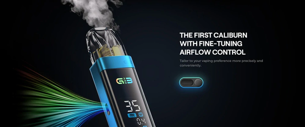 Uwell Caliburn G3 PRO 1000 mAh Black Leather 1 ks