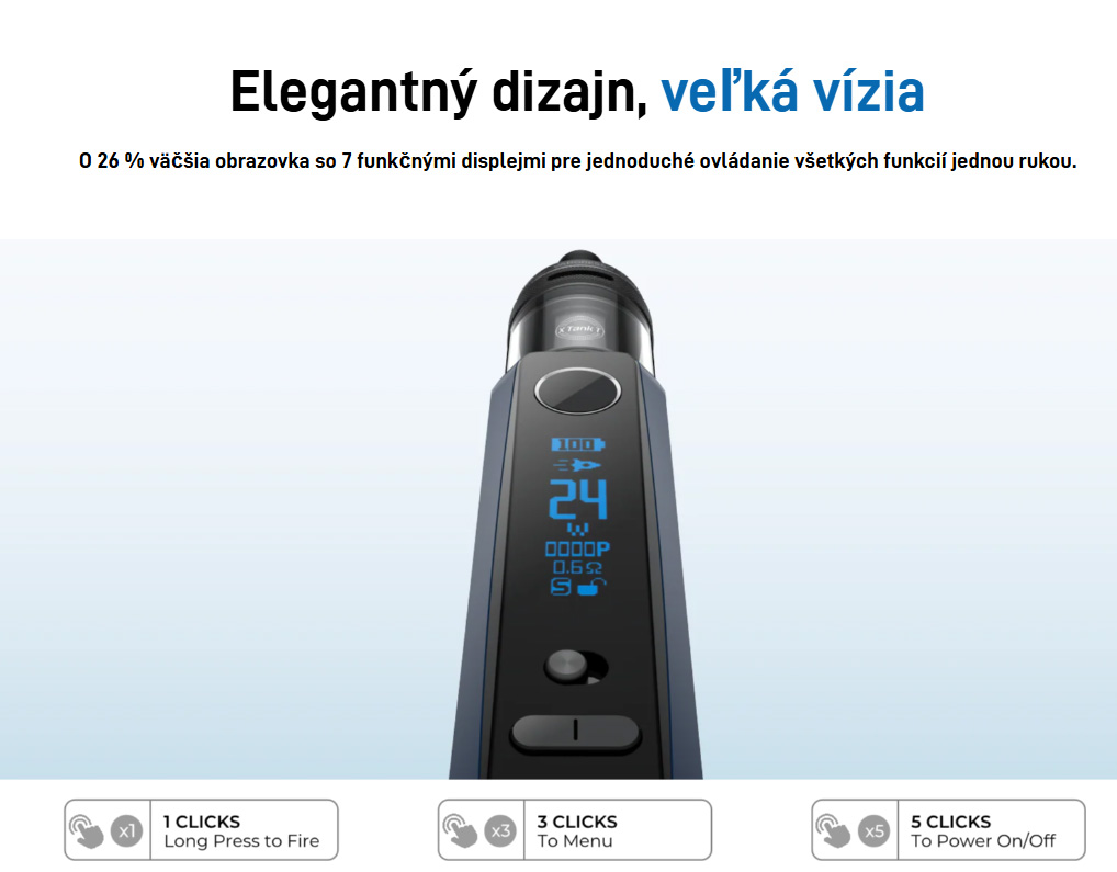 Vaporesso GTX ONE PRO 40W 3000mAh Blue