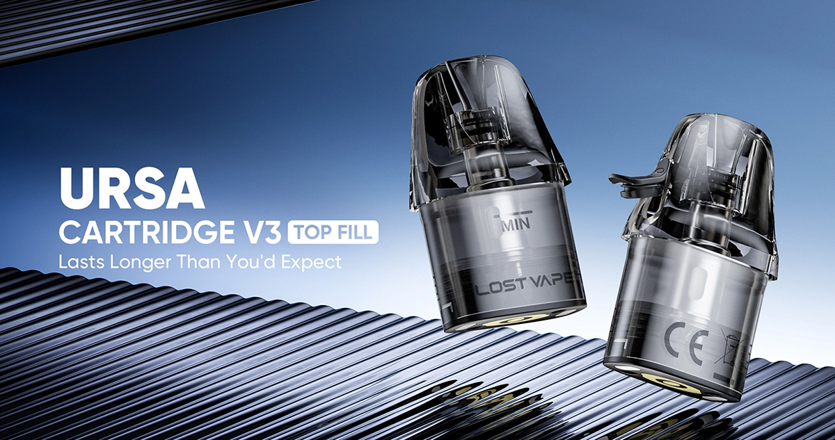 Lost Vape Ursa Pod V3 cartridge 1ohm 2,5ml 3Pack