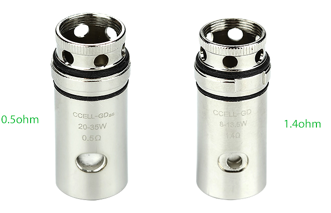 Vaporesso atomizér GD cCELL SS316  - 0,5ohm