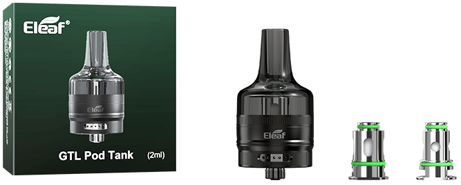 Eleaf clearomizér GTL Pod Tank 4,5ml Silver