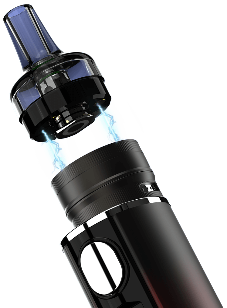 Eleaf full kit iStick T80 with GTL Pod Tank - Gunmetal