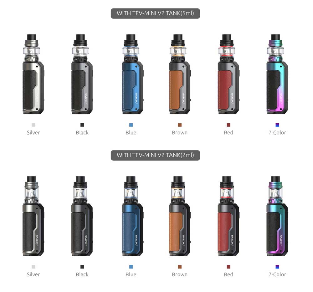 Grip Smoktech Fortis 100W Full Kit - Dúhová 1ks
