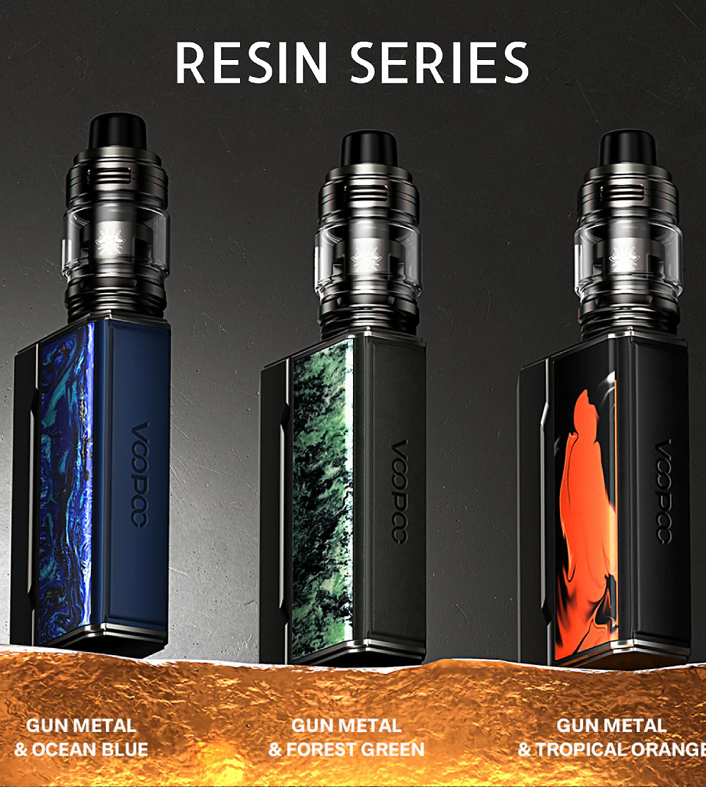 VOOPOO DRAG 4 177W Grip 5,5ml Full Kit Black Walnut