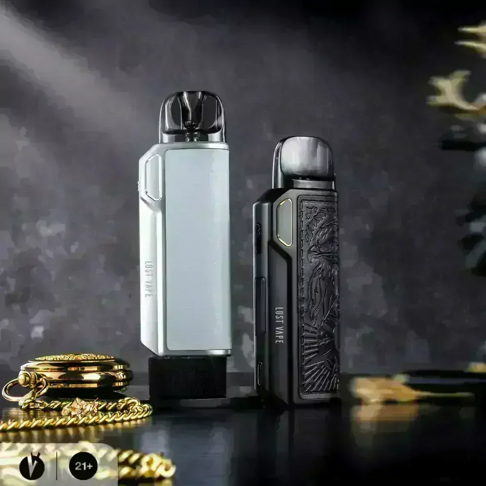 Lost Vape Thelema Elite 40 Pod 1400mAh Blue Carbon