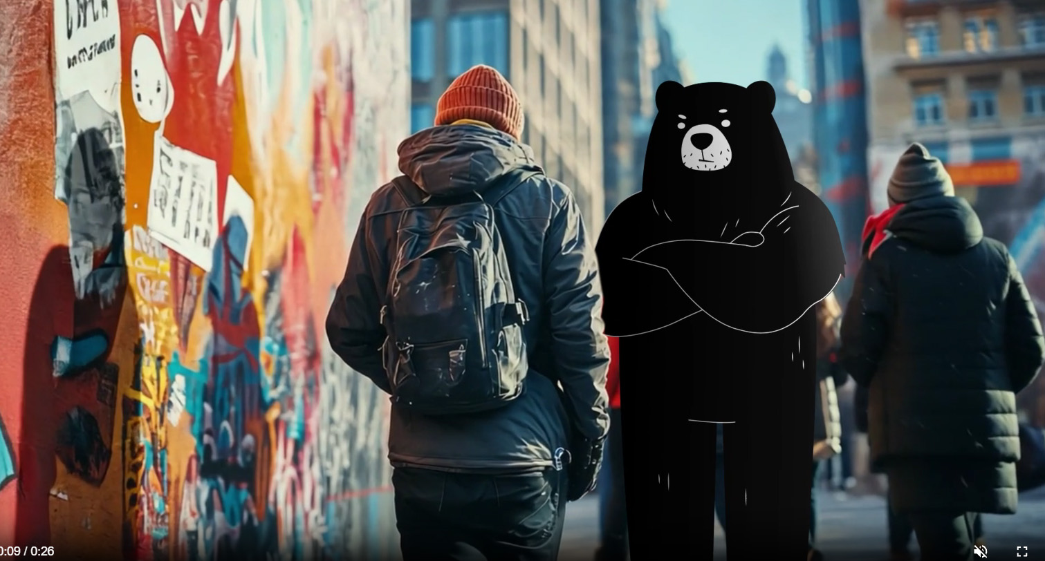 e-liquid Go Bears Frux Jablko a Mäta 10ml - 20mg