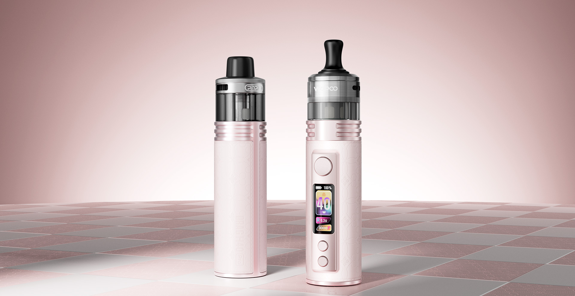 VOOPOO DRAG H40 Pro POD MOD 2450mAh Gray Metal