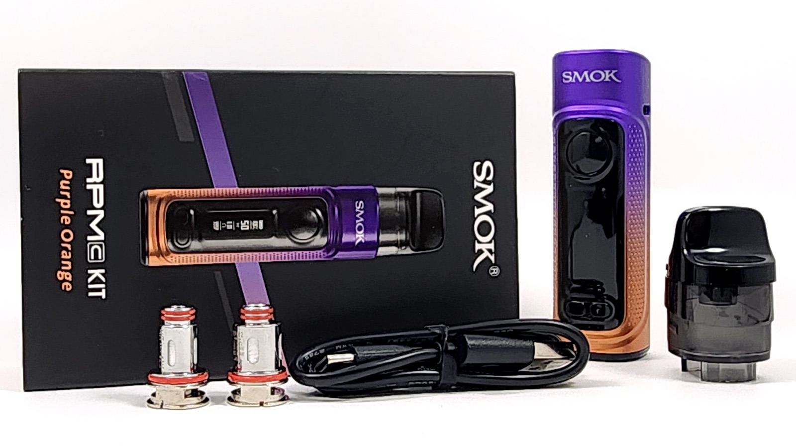 Smoktech RPM C 50W grip Full Kit 1650mAh Green Blue