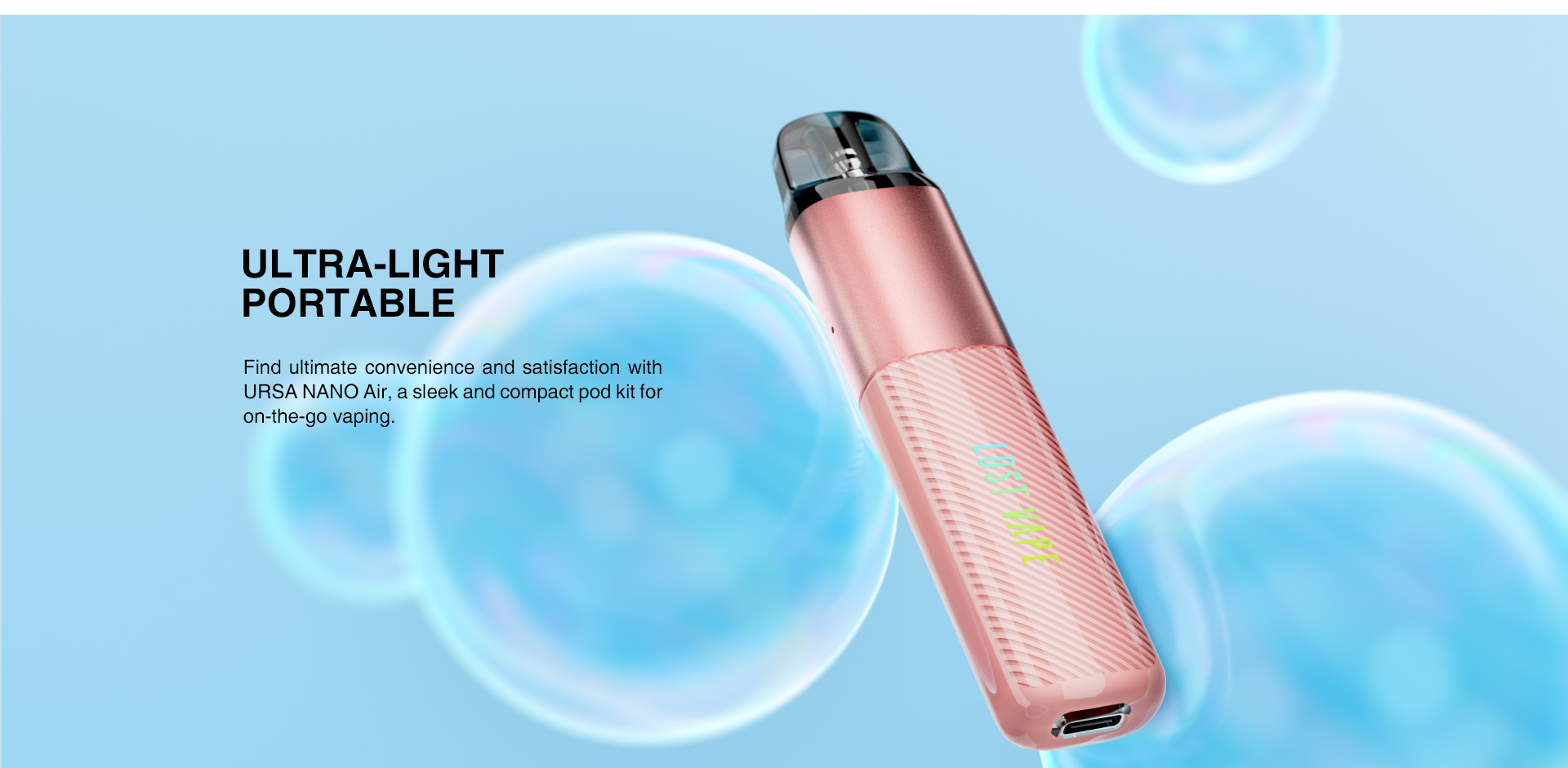 Lost Vape Ursa Nano Air Pod 800 mAh Matte Black 1 ks