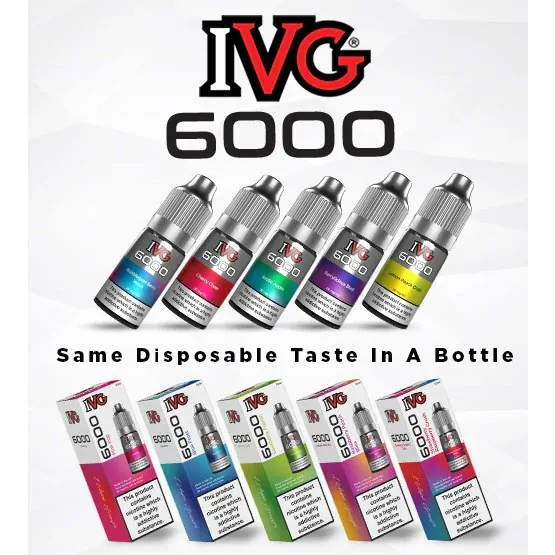 IVG 6000 Salt Arctic Apple 10 ml 20 mg