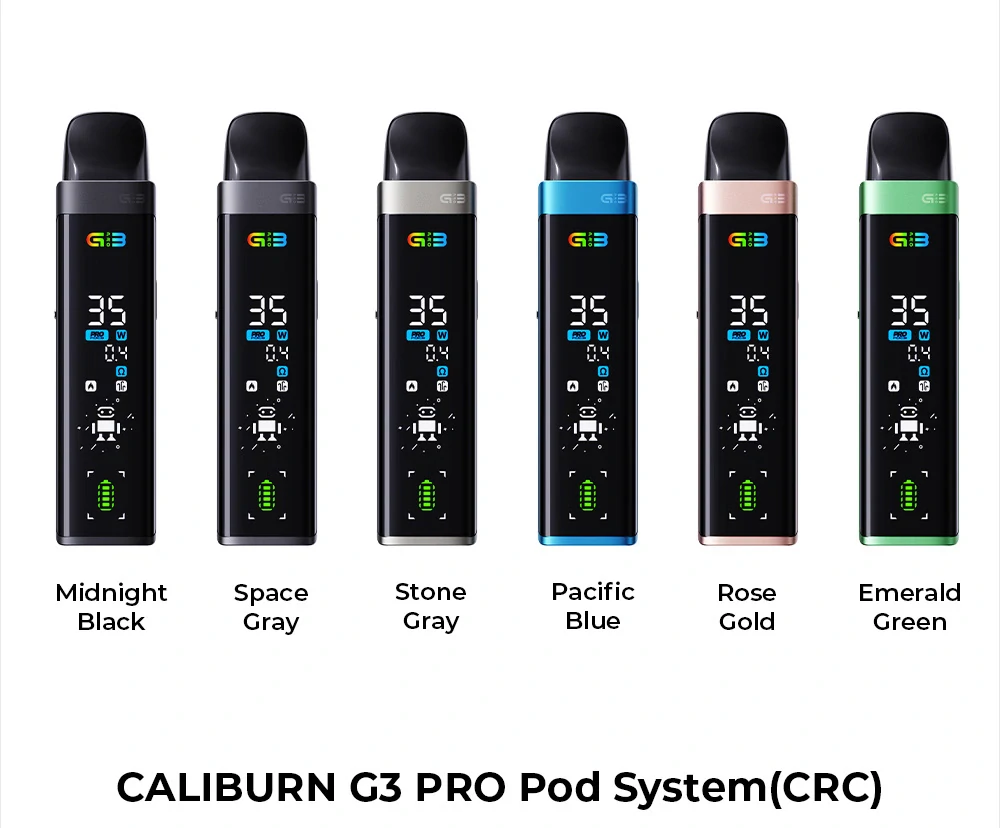 Uwell Caliburn G3 PRO 1000 mAh Black Leather 1 ks