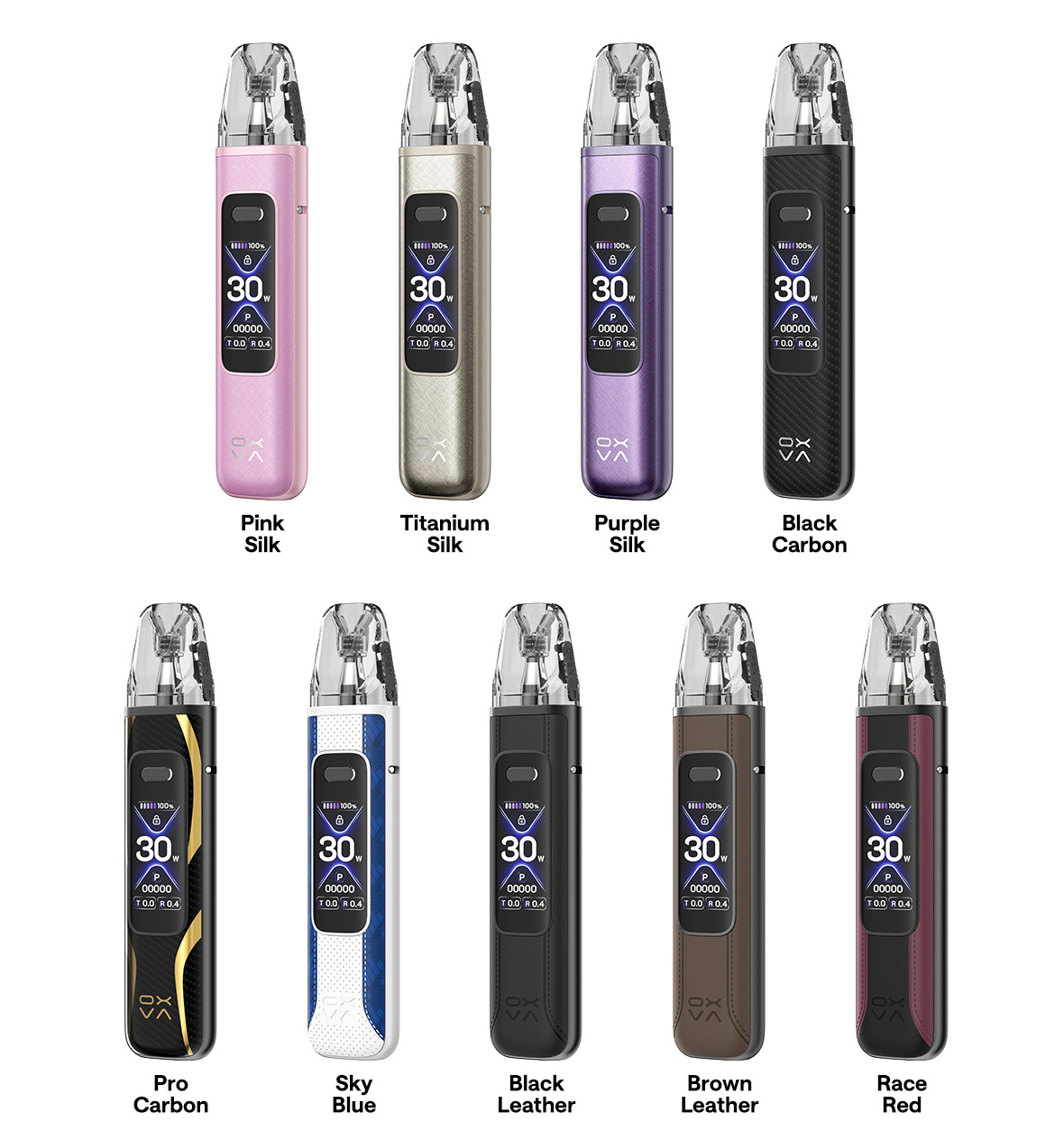 OXVA Xlim Pro 3 Pod Kit 1500 mAh Titanium Silk 1 ks