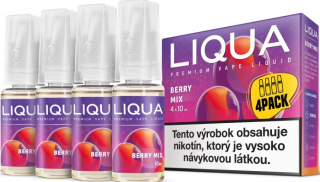 LIQUA Elements 4pack BERRY MIX 4x10ml 12mg nikotínu