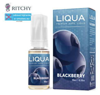 LIQUA Elements Blackberry (černica) 10ml 12mg nikotínu
