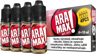 ARAMAX 4Pack Max Strawberry 4x10ml 6mg