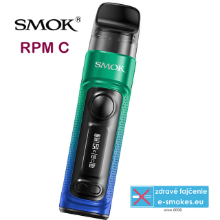 Smoktech RPM C 50W grip Full Kit 1650mAh Green Blue