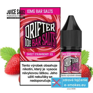 e-liquid Drifter Bar Salts Sweet Strawberry Ice 10ml - 10mg