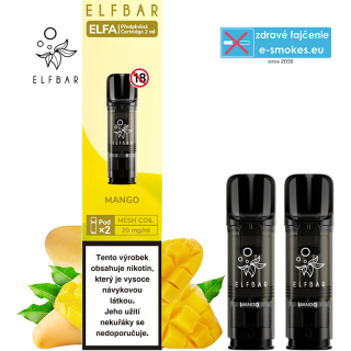 Elf Bar ELFA Pods cartridge 2Pack Mango 20mg