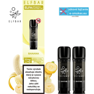 Elf Bar ELFA Pods cartridge 2Pack Banana 20mg