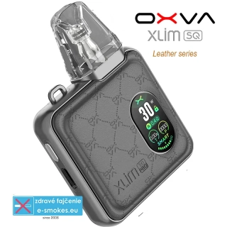 OXVA Xlim SQ Pro 1200mAh Black Leather 1ks 