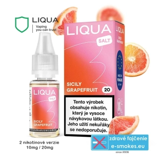 Liqua Salt Sicily Grapefruit 10 ml 20mg