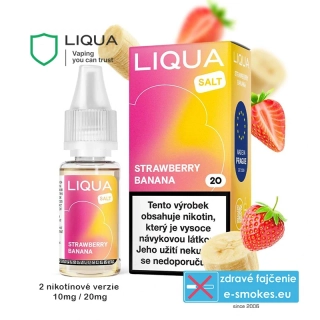 Liqua Salt Strawberry Banana 10 ml 20mg