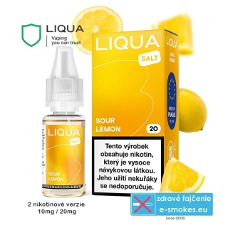 Liqua Salt Sour Lemon 10 ml 20mg