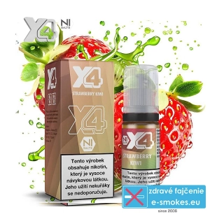 e-liquid X4 Bar Juice Strawberry Kiwi 10ml 20mg