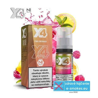 e-liquid X4 Bar Juice Pink Lemonade 10ml 20mg
