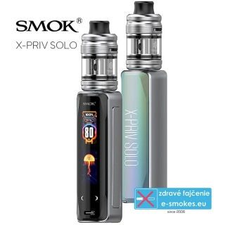 Smoktech X-PRIV Solo 80W Grip Full Kit Pale Blue