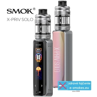 Smoktech X-PRIV Solo 80W Grip Full Kit Pink