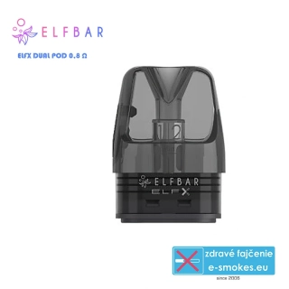 Elf Bar ELFX Dual POD cartridge 2ml 0,8 ohm 