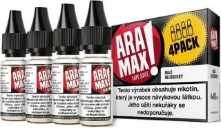 ARAMAX 4Pack Max Blueberry 4x10ml 6mg