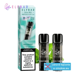 Elf Bar ELFA Pods cartridge 2Pack Spearmint 20mg 