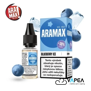 Aramax Salt Blueberry Ice 10 ml 10 mg