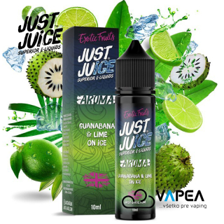 Just Juice Shake & Vape Guanabana & Lime On Ice 10ml