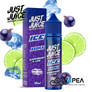 Just Juice Shake & Vape ICE Blackcurrant & Lime 10ml