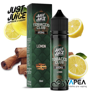 Just Juice Shake & Vape Tobacco Lemon 10ml