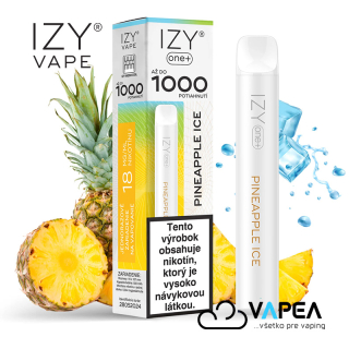 IZY VAPE ONE+ Pineapple Ice 18 mg 1000 poťahov