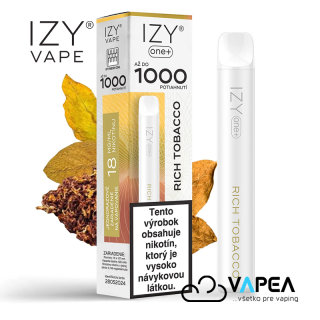IZY VAPE ONE+ Ritch Tobacco 18 mg 1000 poťahov